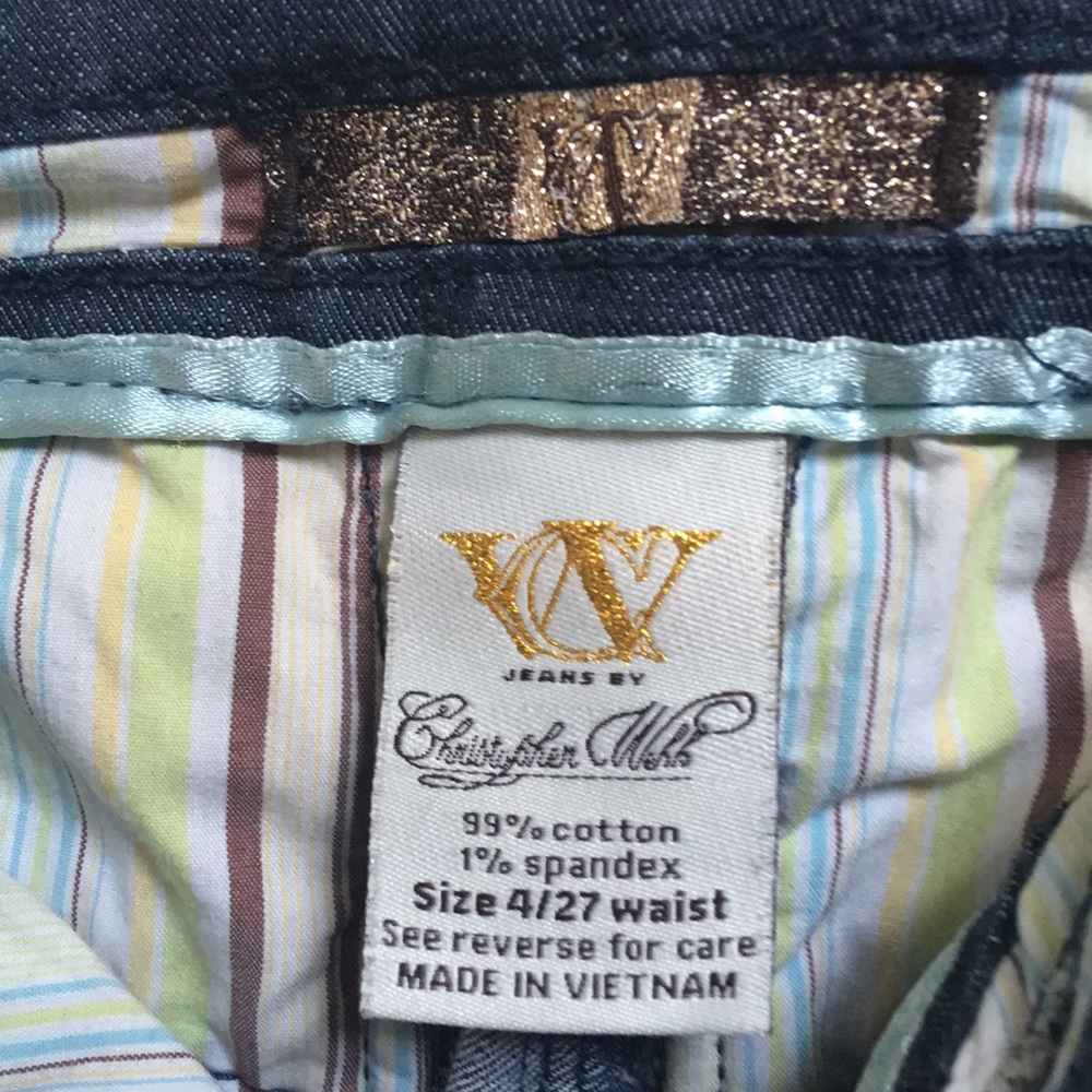 VintageCW Christopher Webb Ankle Jean Size 4 - Picture 4 of 5